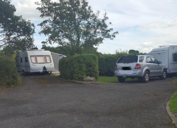Caravan Pitch at Ley Hill Farm Caravan Park